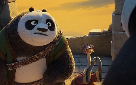 Szenebilder aus dem Film Kung Fu Panda 4
